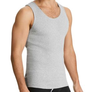 Bonds Chesty Singlet M757O Grey Marle