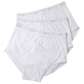Jockey Classic Y-Front Brief Value 3-Pack White M90003