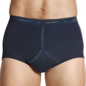 Jockey Classic Y-Front Sizes 28-32 M9051G Navy 