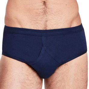 Jockey Comfort Rib Y-Front Brief M9110G Navy Blue