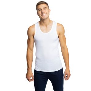 Jockey Classic Athletic Cotton Singlet 2-Pack M96022 White