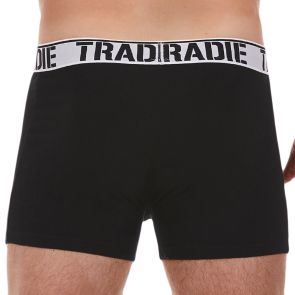 Tradie Big Fella Man Front Trunks MJ1956SK Black And White