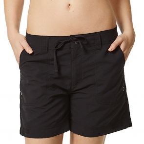 Moontide Boardshorts Beach Swim Mid Short M1102BS Black