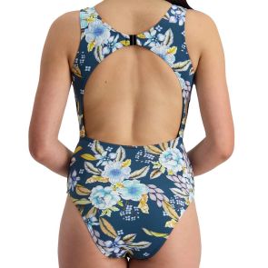 Moontide Seaside Garden Butterfly Swimsuit M4416SG Pine