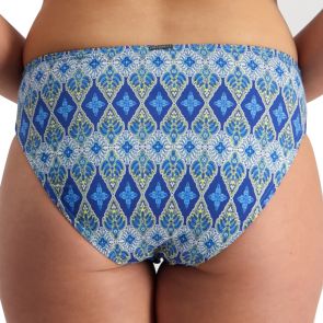 FINAL SALE Moontide Bohemian Aesthetic Mid-Rise Swim Pant M7803BA Blue