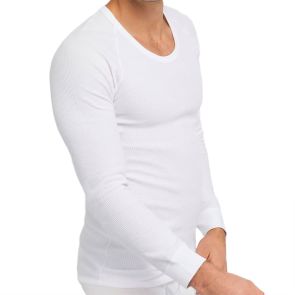 Holeproof Aircel Thermal Long Sleeve Tee MYPU1A White