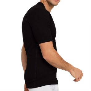 Holeproof Aircel Thermal Short Sleeve Tee MYQ31A Black