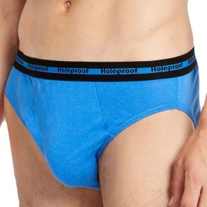 Holeproof Cotton Attached Elastic Briefs 4PK MYWE4A