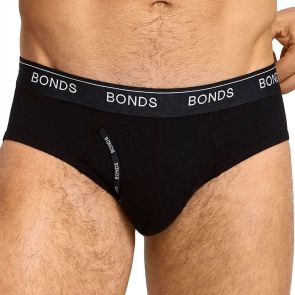 Bonds Guyfront Briefs 3-Pack MZ953A Black/Navy/Grey