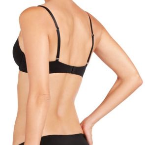Pleasure State My Fit For Me Only Plunge Push Up Bra P80-4055F Black