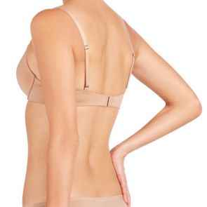 Pleasure State My Fit For Me Only Plunge Push Up Bra P80-4055F Frappe