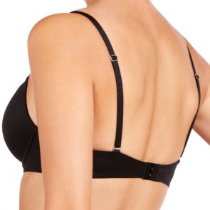 Pleasure State My Fit Oh My Bod Super Push-Up Plunge Bra P86-4052 Black