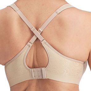 Playtex Comfort Revolution Swirl Wirefree Bra P3463 / Y1176H Nude Swirl