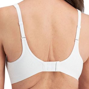 Playtex Comfort Revolution Swirl Wirefree Bra P3463 / Y1176H White Swirl