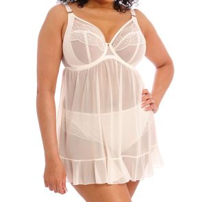 Elomi Priya Underwire Babydoll EL4551 Vanilla
