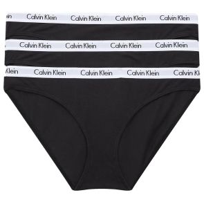 Calvin Klein Carousel Bikini Brief 3-Pack QD3588 Black