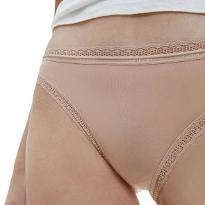 Calvin Klein Bottom's Up Refresh Hipster Bikini QD3766 Honey Almond