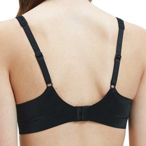 Calvin Klein Liquid Touch Lightly Lined Perfect Coverage Bra QF4082 Black