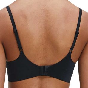 Calvin Klein Liquid Touch Push Up Plunge Bra QF4083 Black