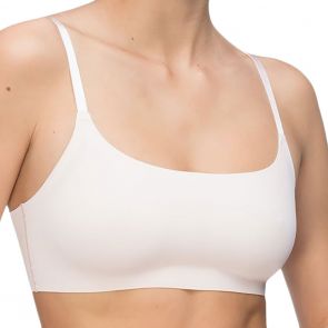 Calvin Klein Invisibles Comfort Lightly Lined Bralette BQF4783 Nymphs Thigh