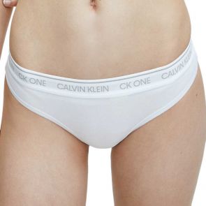 Calvin Klein CK Cotton Thong QF5733 White