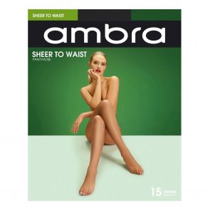 Ambra Sheer To Waist Classic Tights Black