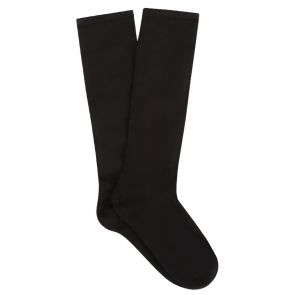Ambra Bamboo Knee -Hi Sock 2-Pack Black