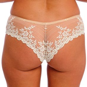 Wacoal Embrace Lace Tanga Brief Naturally Nude/Ivory WA848191