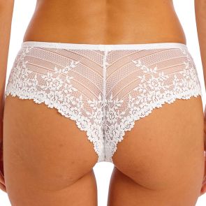 Wacoal Embrace Lace Tanga Brief Delicious White WA848191