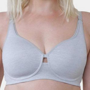 Triumph Gorgeous Maternity Wirefree Bra 10208745 Grey