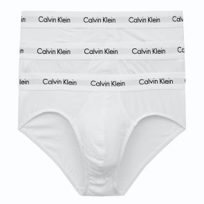 Calvin Klein Cotton Stretch 3-Pack Hip Brief U2661 White