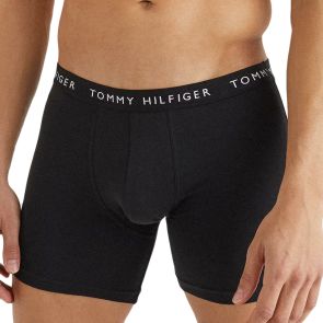 Tommy Hilfiger Logo Waistband Boxer Briefs 3-Pack UM0UM02204 Black