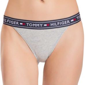 Tommy Hilfiger Logo Stretch Cotton Brief UW0UW00726 Grey Heather
