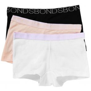 Bonds Girls Stretchies Shortie 3-Pack UXRV3A Multi