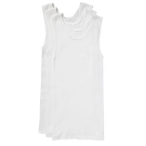 Bonds Boys Chesty Singlet 3-Pack UYG33A White