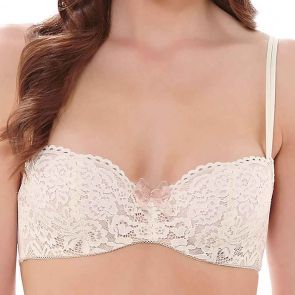 b.tempt'd Ciao Bella Balconette Bra WB953144 Vanilla Ice