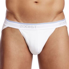 2xist Cotton Stretch Sport Brief 3-Pack 021312 White