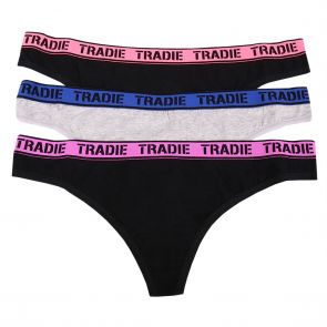 Tradie Lady 3 Pack G-String WJ3131SG3 Focus