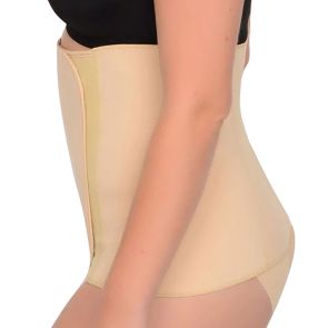 FINAL SALE Q-T Intimates Waist Nipper Belly Band 9 Inch WN9 Nude