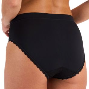 Berlei Barely There Lace Full Brief WR6L Black
