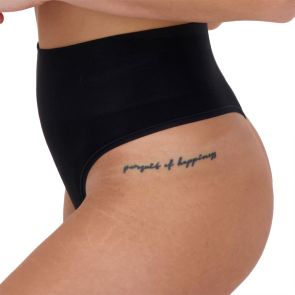 Jockey Skimmies Hi Gee Thong WRWX Black