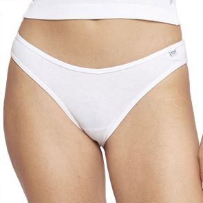 Bonds Organics Ribbed Bikini WTHU White