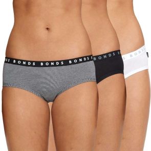 Bonds Hipster Boyleg Brief 3-Pack WUR4A Assorted