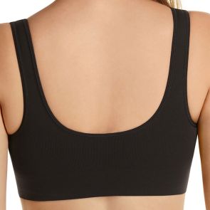 Bonds Comfy Crop WVLHY Black