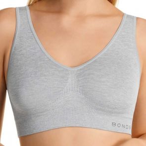 Bonds Comfy Crop WVLHY Light Grey Heather