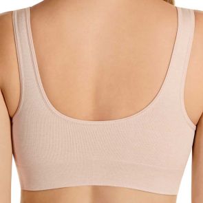 Bonds Comfy Crop WVLHY Petal Dust Heather