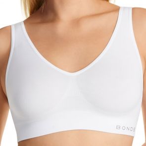 Bonds Comfy Crop WVLHY White