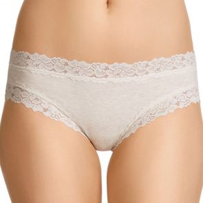 Jockey Parisienne Cotton Marle Bikini Brief WWJ7 Vanille