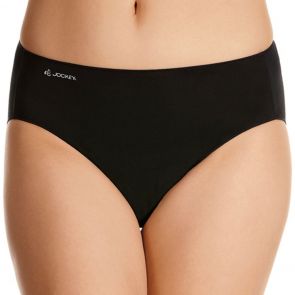 Jockey No Panty Line Promise Tactel Hi-Cut Brief WWK8 Black