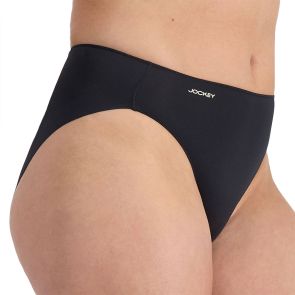 Jockey No Panty Line Promise Next Generation Microfibre Hi Cut WWKJ Black